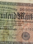 Две райхбанкноти 20 000 марки 1923г. / 100 марки 1908г. Германия редки за КОЛЕКЦИЯ 17927, снимка 3