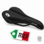 Седалка за велосипед Selle Monte Grappa Sure, черна, Made in Italy, снимка 1