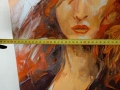 картина-женски портрет, снимка 4