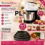 1+1 Подарък – Миксер с въртяща купа Silver Love 300W + Комплект 4 тави Rosberg Код P2842, снимка 1
