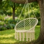 Висяща градинска люлка, с възглавница или без, снимка 5