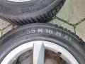 16цола 5х112 Ауди-66,6мм+зимни 225/55/16, снимка 8