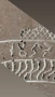 Много стара медна тава от 1857г., снимка 3