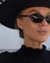 Miu Miu очила с лого в черно, снимка 9