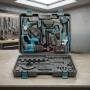 Комплект акумулаторни инструменти BOXER BX-187 – 4в1 + 3x5Ah батерии , снимка 2