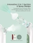 Momcozy BreezyClear™ 2-в-1 електрически назален аспиратор за бебета със спрей, 65kPa засмукване , снимка 6