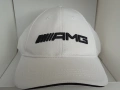 AMG Мъжка шапка с козирка пролетна лятна бяла, снимка 4