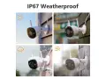 IMOU Bullet 3 – 3MP външна Wi-Fi камера, цветно нощно виждане, AI, сирена + Гаранция, снимка 4