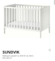 Легло Ikea 120/60 + Матрак + Протектор, снимка 2