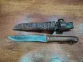 Капански нож с кания изработка от Евгени Таралежа, снимка 1