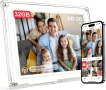 Чисто Нова Смарт Фоторамка AMABOO 10.1" с Луксозен Акрилен Корпус, WiFi, 32GB Памет и Frameo, снимка 1
