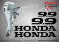HONDA след 2008 извънбордови двигател стикери 2 4 5 9.9 10 15 20 hp , снимка 6