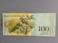 Банкнота - Венецуела - 100 боливара UNC | 2017г., снимка 2