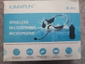 Kimafun IP67 водоустойчив безжичен фитнес микрофон 2.4G, снимка 2