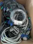 Лот 54 бр. KVM кабели ATEN (USB+VGA) 1.8м и 3м + PS/2 Roline за сървърни суичове, снимка 1