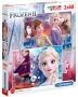 Детски пъзел Clementoni Frozen/Spiday/Super Friends/Stitch 2×60 части, снимка 1