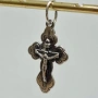 Сребърен кръст 925 проба - 1,6 г, снимка 2