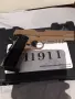 Метален Airsoft пистолет с Блоубек ,на Грийн Газ , цвят - бежов, снимка 3