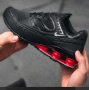 Nike Shox Enigma-Цвят черно и червено , снимка 3