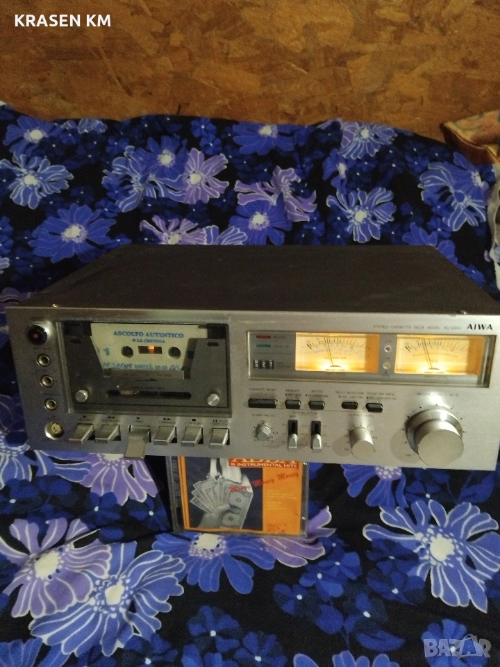 AIWA AD 6550 kaseten deck. , снимка 1