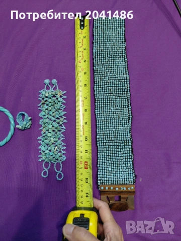 Бохо сини аксесоари, снимка 2 - Други - 54885485