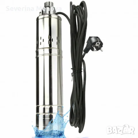 Дебит - Винтова водна помпа за дълбоки кладенци 1500W 2 m³/h ефективна - бързо изпомпване и висок на, снимка 8 - Напояване - 55639997