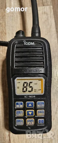 Морска VHF радиостанция Icom IC‑M24 – водоустойчива, плаваща, 5 W, снимка 8 - Друга електроника - 55564941