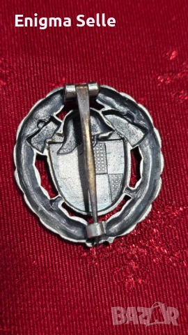 Стар немски нагръден знак от периода на Втората световна война, снимка 2 - Антикварни и старинни предмети - 54443981