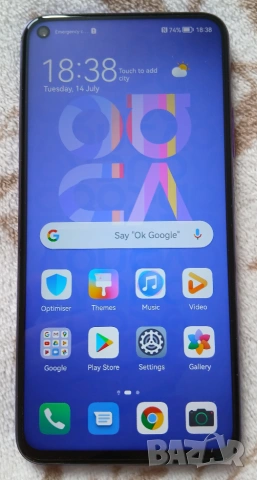 Huawei nova 5T (128GB/6GB RAM) КАТО НОВ, без драскотина + Хидрогел, снимка 3 - Huawei - 55284253