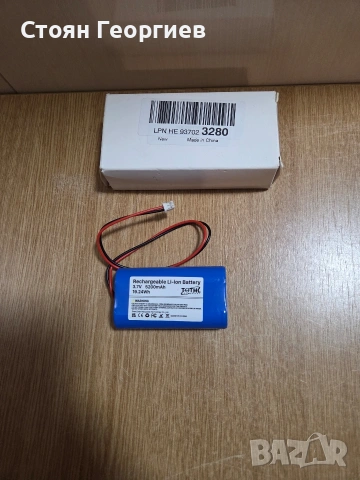 Литиево-йонна (Li-ion) батерия Напрежение: 3.7V. Капацитет: 5200mAh. Енергия: 19.24Wh., снимка 3 - Друга електроника - 54597562
