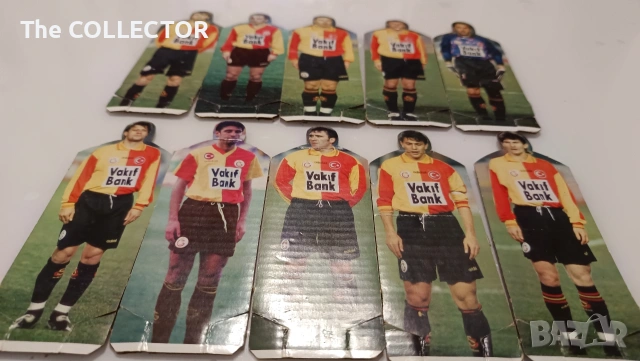 Карти от легендарния състав на Galatasaray - 10 бр.