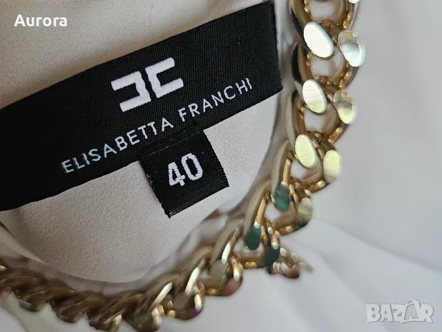 Elisabetta Franchi рокля, XS/S, снимка 11 - Рокли - 55677434