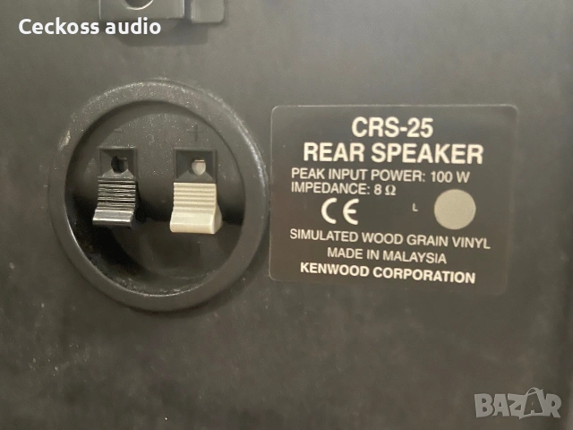 Тонколони център и съраунди KENWOOD CRS-25, снимка 6 - Тонколони - 55001827