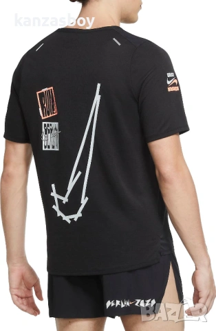 Nike M NK BERLIN RISE 365 TOP SS - мъжка ръннинг тениска Л