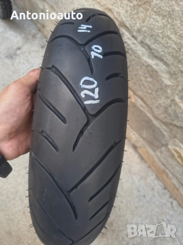 120 70 14 dunlop scoot smart гума за скутер гуми, снимка 2 - Гуми и джанти - 55121039
