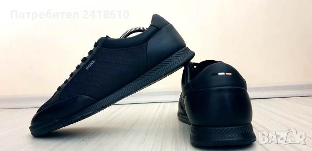 Hugo Boss Leather Sneakers Mens Size 43/27.5 см ОРИГИНАЛ! Мъжки спортно - елегантни обувки