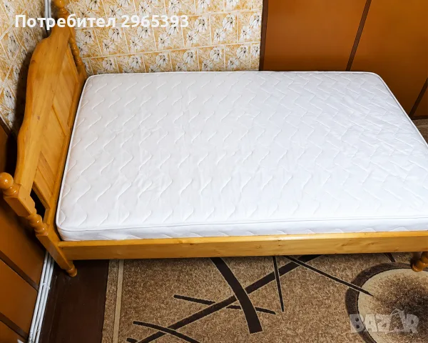 Легло с Матрак- 100€, снимка 2 - Спални и легла - 55507329