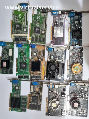 AGP видеокарти GeForce 440, 5200..