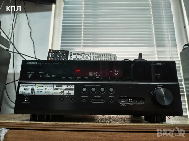 7.2 канален ресивър YAMAHA RX-V 677 4K HDMI 