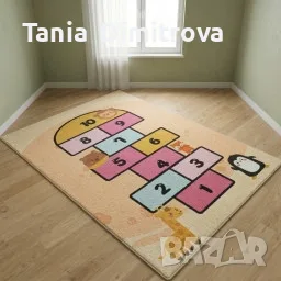Детски килим за игра 📣 