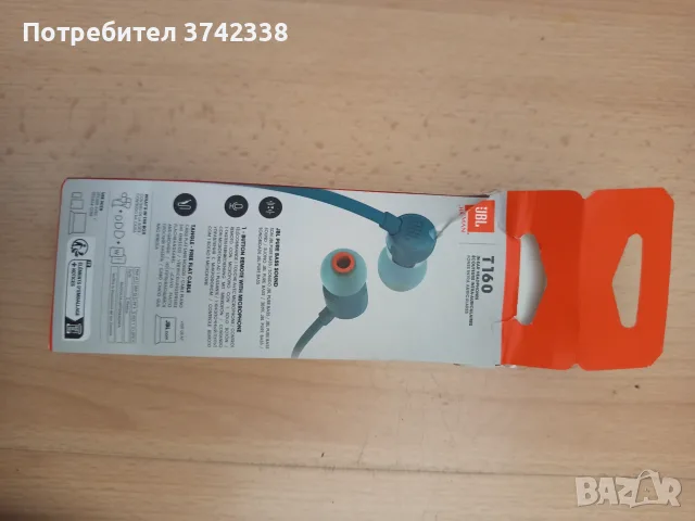 Слушалки JBL T160, снимка 2 - Слушалки, hands-free - 55480194