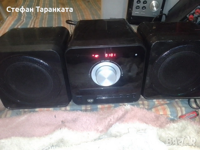 Аудио уредба със тонколони комплект 