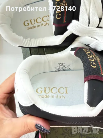 Дамски маратонки Gucci размер 39 , снимка 7 - Маратонки - 55601882