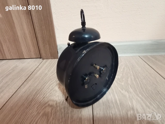 Стар Немски будилник, снимка 5 - Антикварни и старинни предмети - 54159396