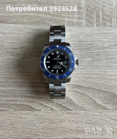Часовник Rolex Submariner Blue/син, снимка 2 - Мъжки - 54744128
