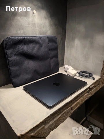 КАТО ЧИСТО НОВ Macbook Air M2, 96% батерия, снимка 2 - Лаптопи за дома - 54982924