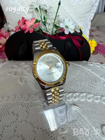 Rolex Нов Мъжки Часовник Кварцов Механизъм Ролекс 