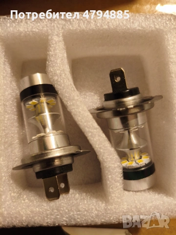 H7 led лед крушки, снимка 3 - Аксесоари и консумативи - 54814405