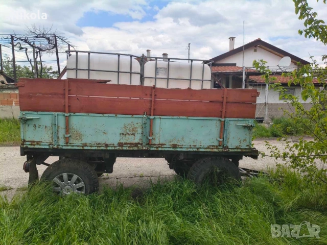 Продава се здраво ремарке – 2 тона товароносимост 🚛, снимка 4 - Ремаркета - 54628940