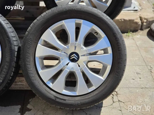 4х108 16 Цола Джанти Citroen Peugeot Ситроен Пежо 4х108 ЕТ 28 J7 , 65.1 Гуми 215 55 16 подарък Без к, снимка 5 - Аксесоари и консумативи - 55010856